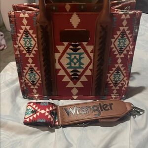 Wrangler Red Patterned Women's Bag